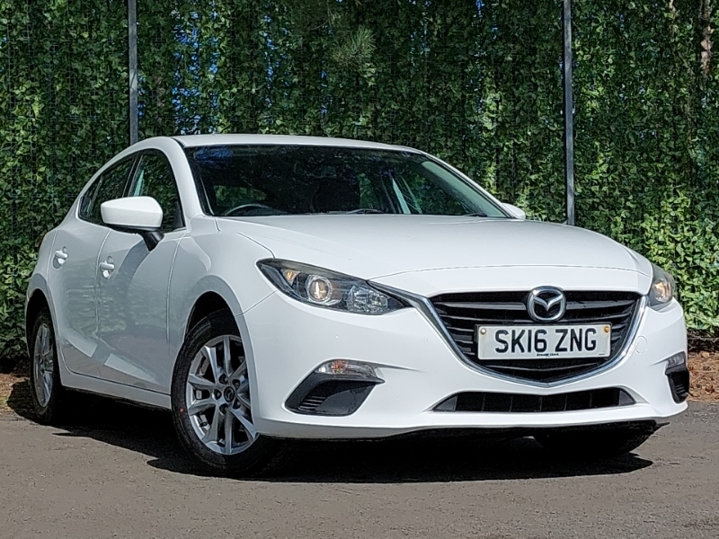 Compare Mazda 3 1.5 Se SK16ZNG White