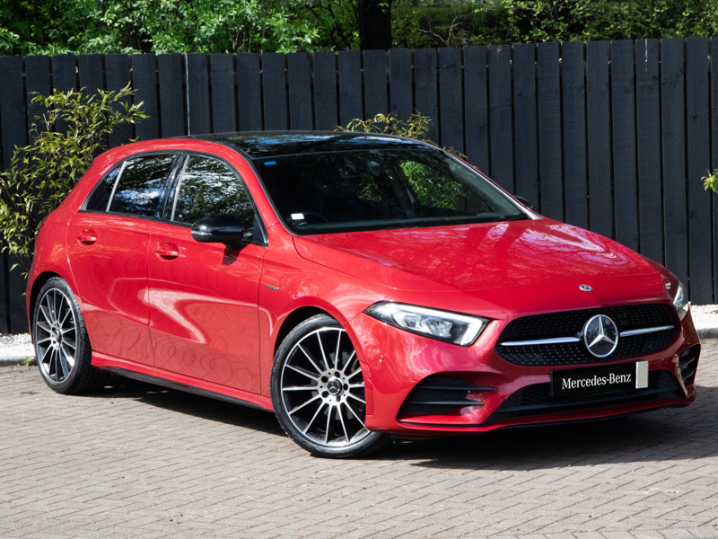 Compare Mercedes-Benz A Class A 200 Exclusive Edition KM21YLK Red