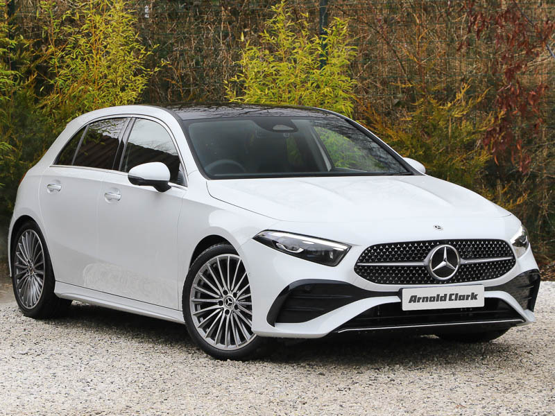 Compare Mercedes-Benz A Class A200 Amg Line Premium Plus  White