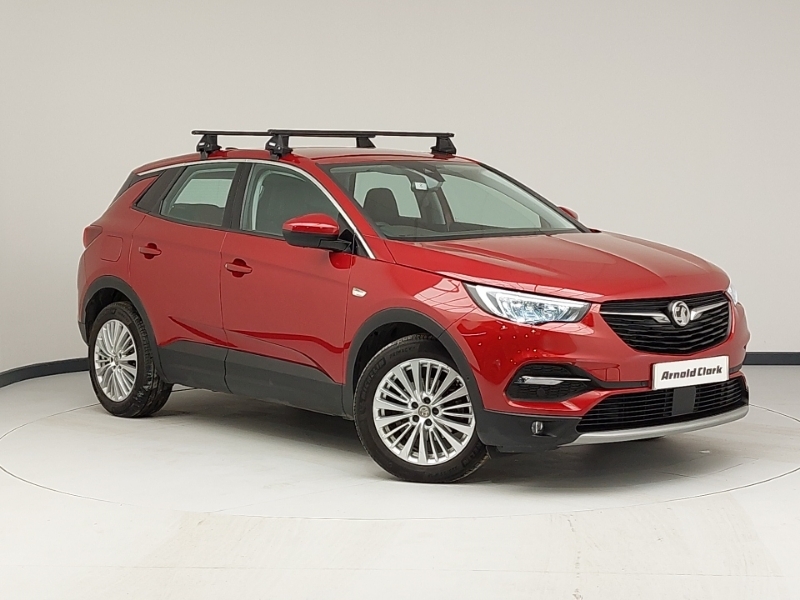 Compare Vauxhall Grandland X 1.5 Turbo D Business Edition Nav WH69CPX Red