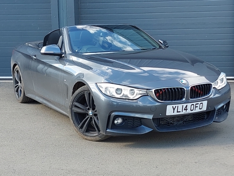 Compare BMW 4 Series 420D M Sport YL14OFO Grey