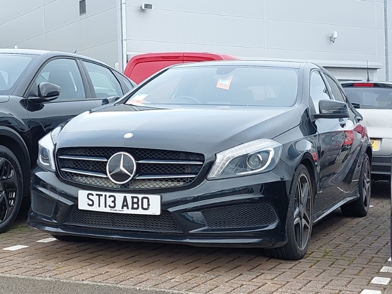 Compare Mercedes-Benz A Class A180 Cdi Blueefficiency Amg Sport ST13ABO Black