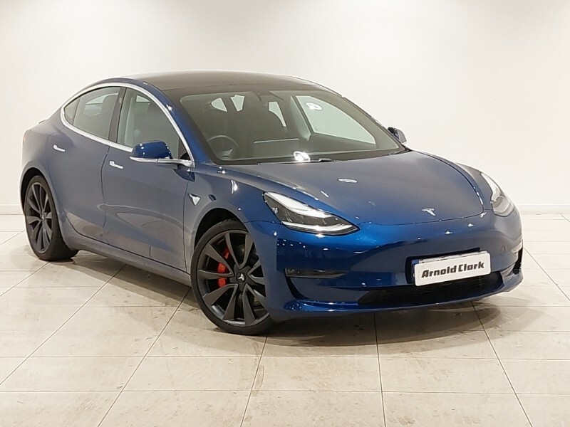 Tesla Model 3 Performance Awd Performance Upgrade Blue #1
