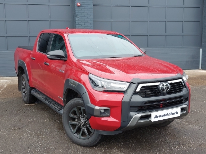 Compare Toyota HILUX Invincible X Dcab Pick Up 2.8 D-4d SK73FPV Red