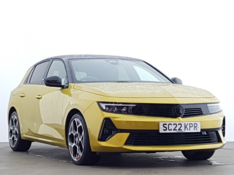 Compare Vauxhall Astra 1.2 Turbo 130 Gs Line SC22KPR Yellow