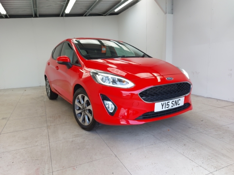 Compare Ford Fiesta 1.1 Trend Y15SNC Red