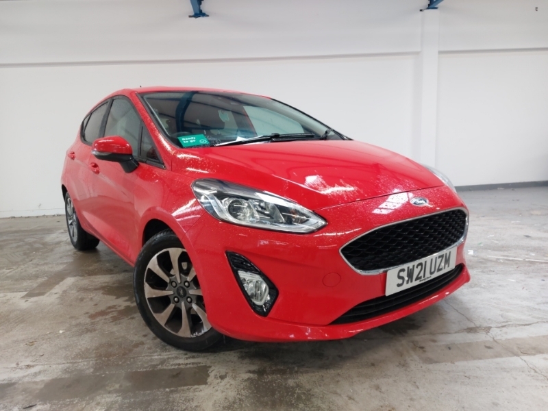Compare Ford Fiesta 1.0 Ecoboost Hybrid Mhev 125 Trend SW21UZM Red