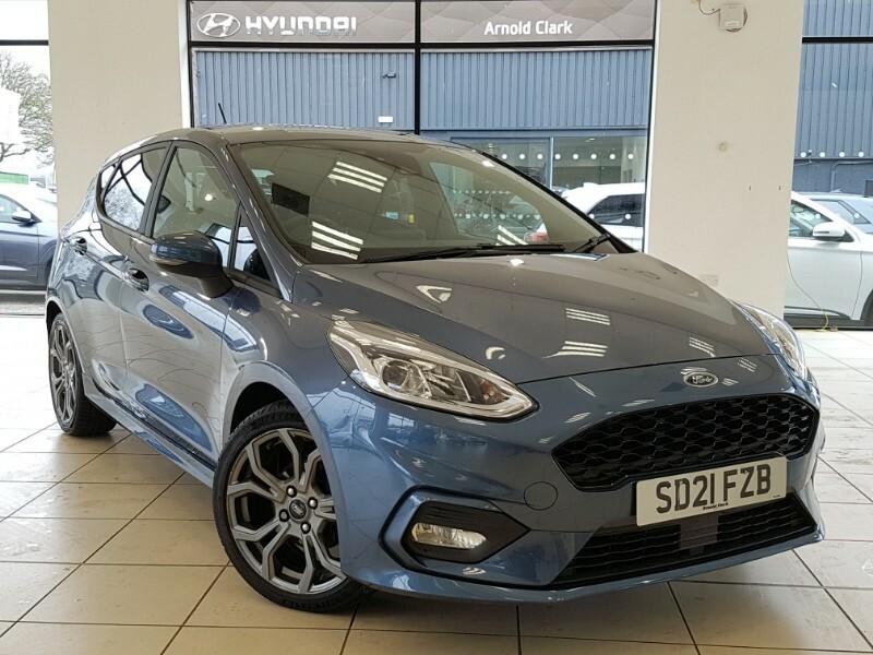 Compare Ford Fiesta 1.0 Ecoboost 95 St-line Edition SD21FZB Blue