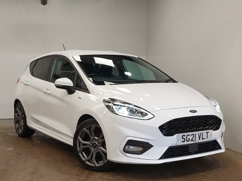 Compare Ford Fiesta 1.0 Ecoboost 95 St-line Edition SG21VLT White