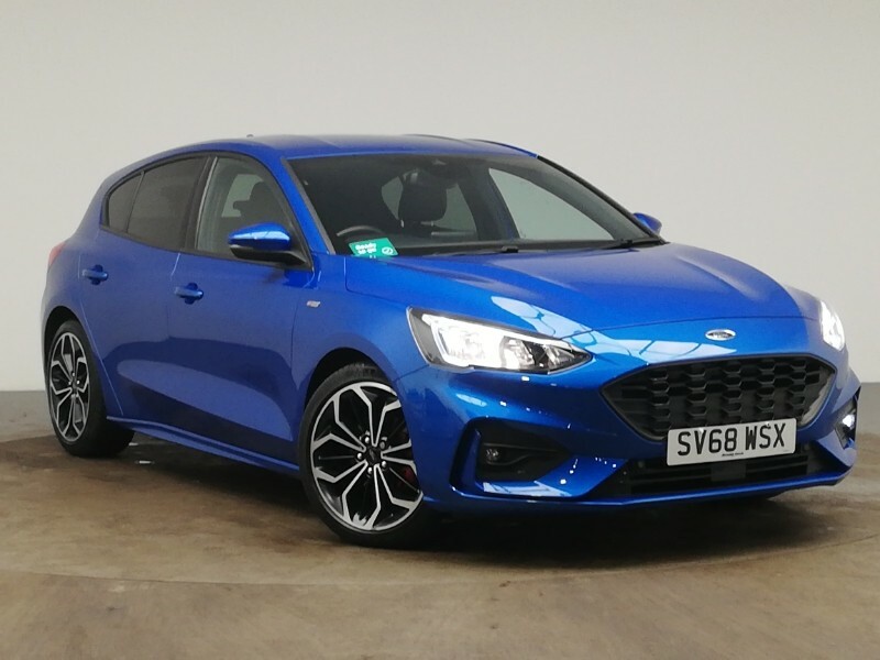 Compare Ford Focus 1.0 Ecoboost 125 St-line X SV68WSX Blue
