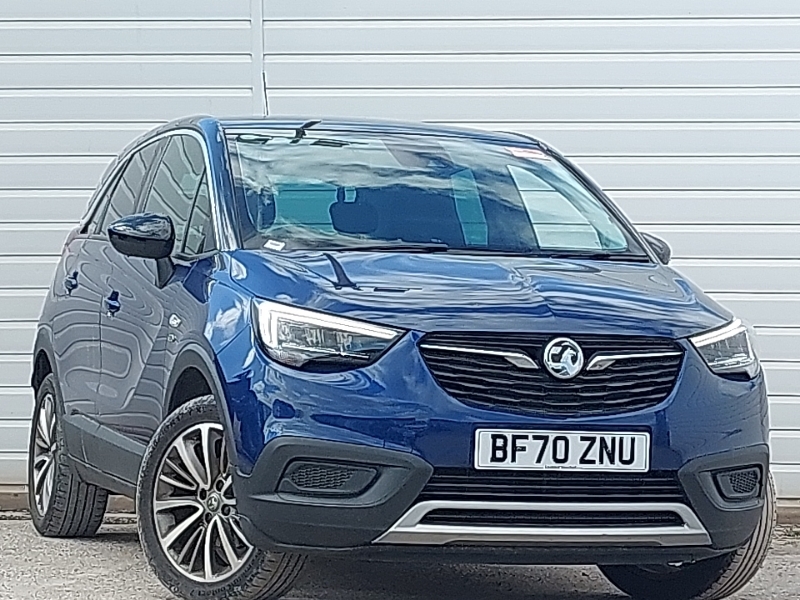 Compare Vauxhall Crossland X 1.2T 110 Griffin 6 Spd Start Stop BF70ZNU Blue