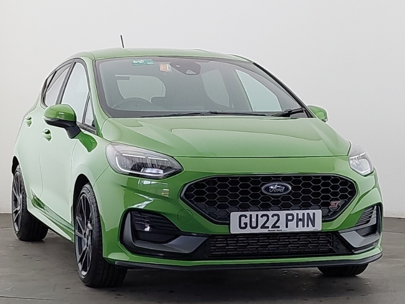 Compare Ford Fiesta 1.5 Ecoboost St-2 Performance Pack GU22PHN Green