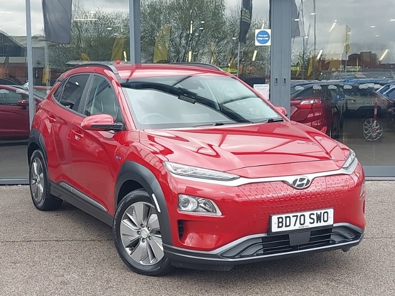 Compare Hyundai Kona 150Kw Premium 64Kwh 10.5Kw Charger BD70SWO Red