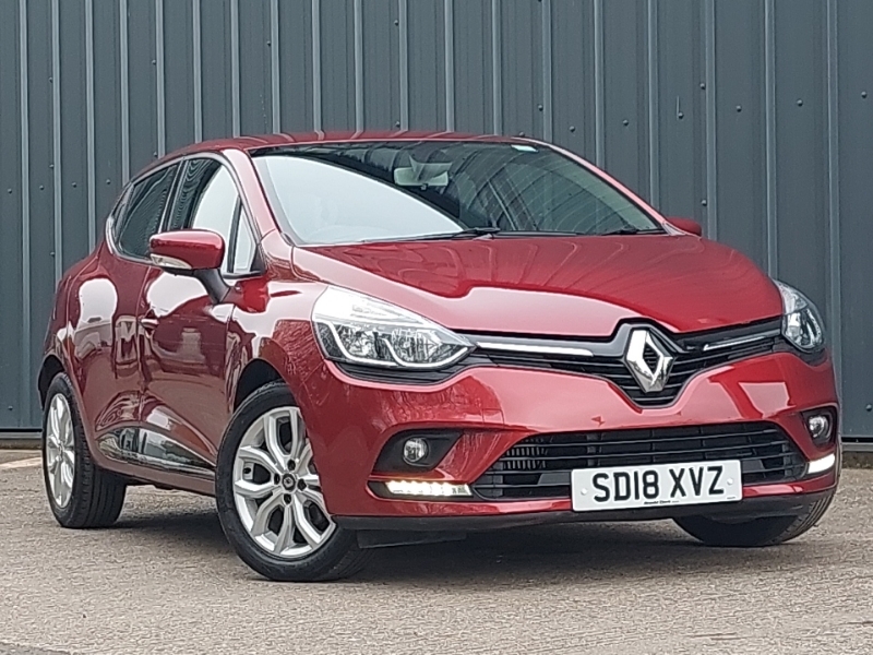 Compare Renault Clio 0.9 Tce 90 Dynamique Nav SD18XVZ Red