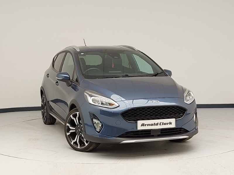 Compare Ford Fiesta 1.0 Ecoboost Hybrid Mhev 125 Active X Edition EO21KCN Blue
