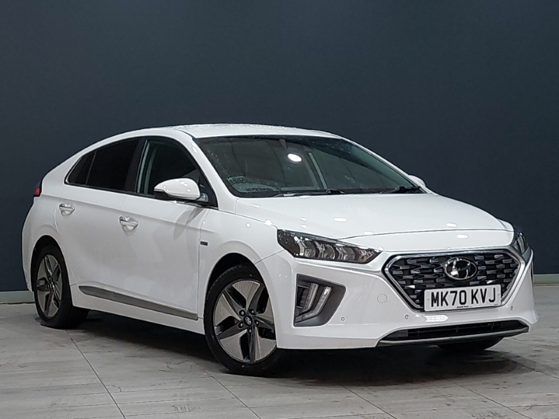 Compare Hyundai Ioniq 1.6 Gdi Hybrid Premium Se Dct MK70KVJ White