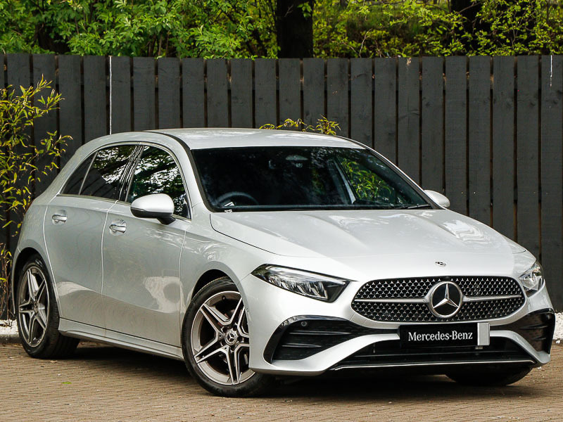 Compare Mercedes-Benz A Class A200d Amg Line Executive ST23KWW Silver