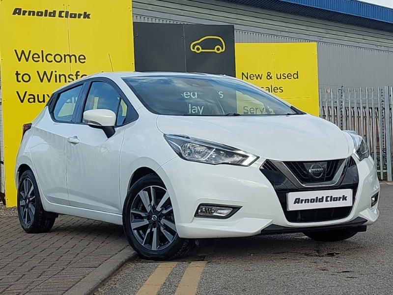 Compare Nissan Micra Ig-t Acenta YL68XAZ White