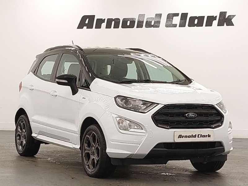 Compare Ford Ecosport 1.0 Ecoboost 125 St-line SG18SZZ White