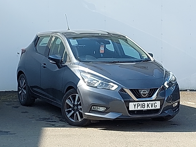Compare Nissan Micra 0.9 Ig-t Acenta Limited Edition YP18KVG Grey