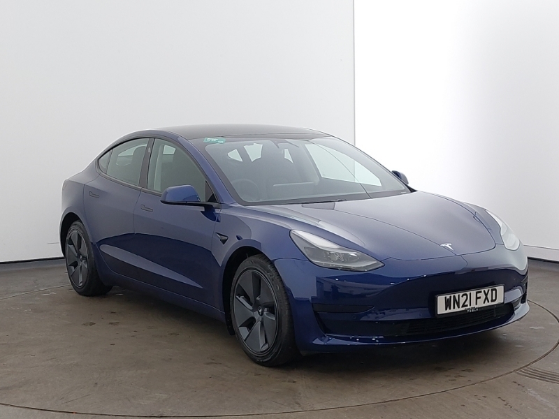 Compare Tesla Model 3 Standard Plus WN21FXD Blue