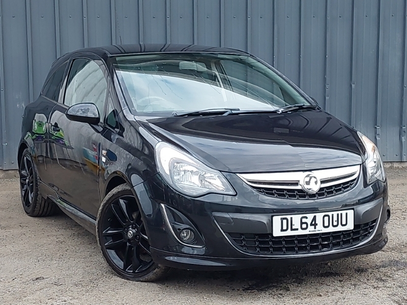 Compare Vauxhall Corsa 1.2 Limited Edition DL64OUU Black