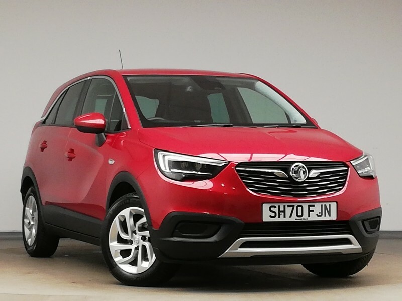 Compare Vauxhall Crossland X 1.2 83 Business Edition Nav Ss SH70FJN Red