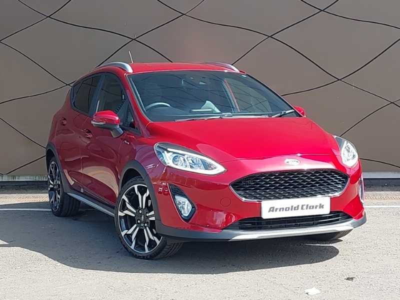 Compare Ford Fiesta 1.0 Ecoboost Hybrid Mhev 125 Active X Edition PO70OJH Red