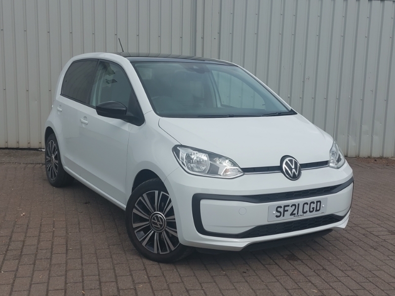 Compare Volkswagen Up 1.0 65Ps Black Edition SF21CGD White