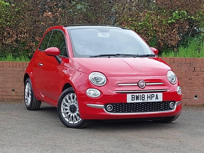 Compare Fiat 500 Lounge BW18HPA Red
