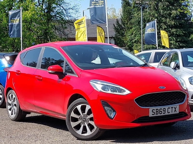 Compare Ford Fiesta 1.0 Ecoboost 95 Trend SB69CTX Red