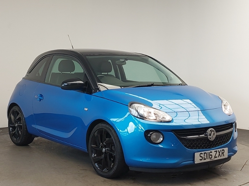 Compare Vauxhall Adam 1.2I Energised SD16ZXR Blue