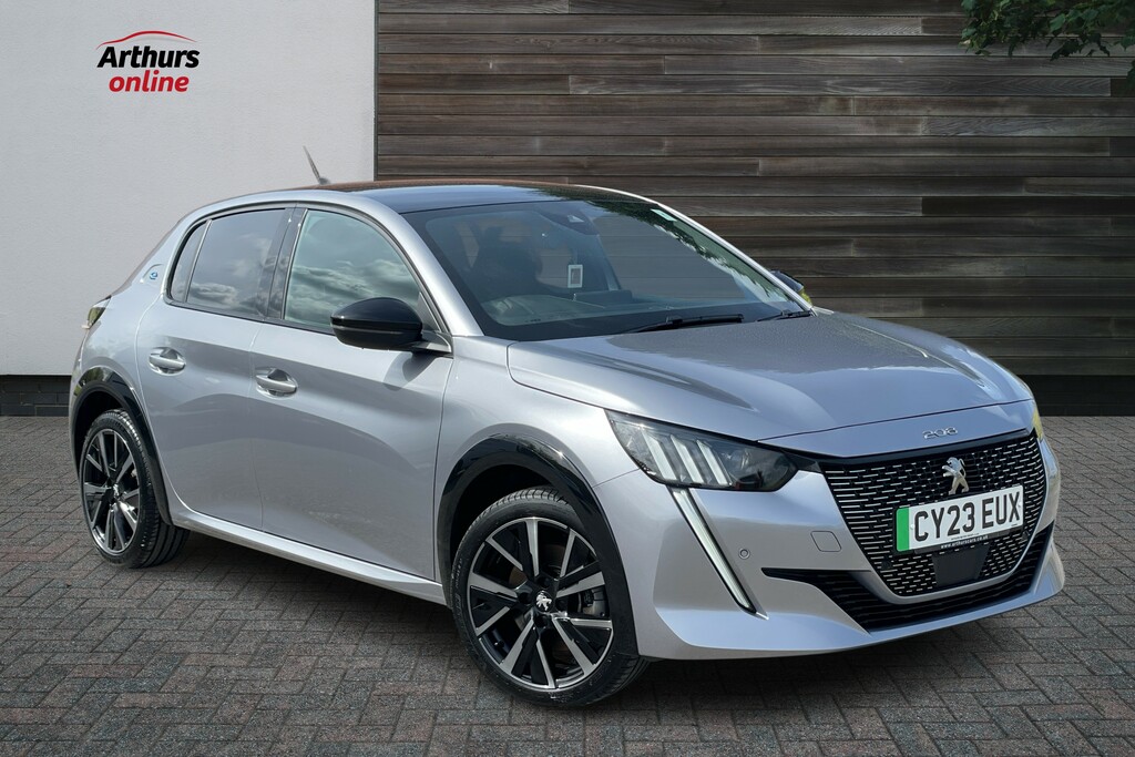 Peugeot e-208 100Kw Gt 50Kwh Grey #1
