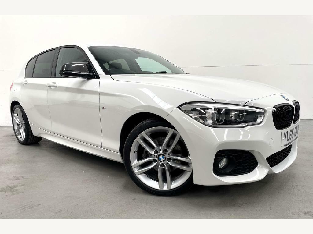 Compare BMW 1 Series 120I M Sport YL65GXP White