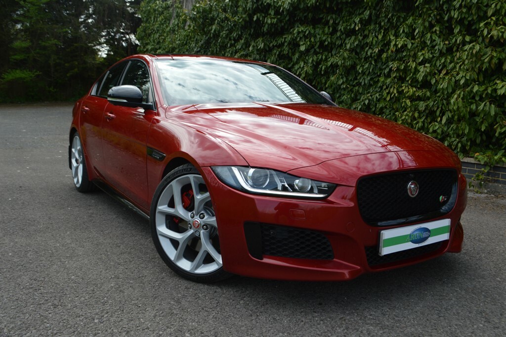 Compare Jaguar XE Saloon Y27ODM Red