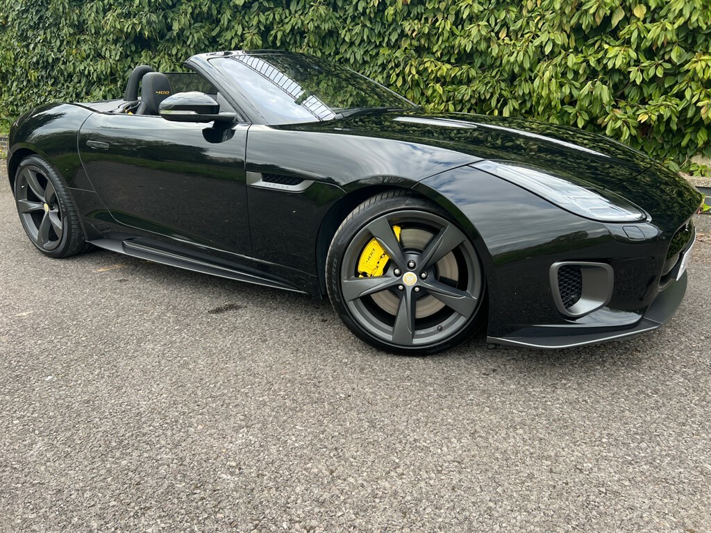 Jaguar F-Type Convertible Black #1