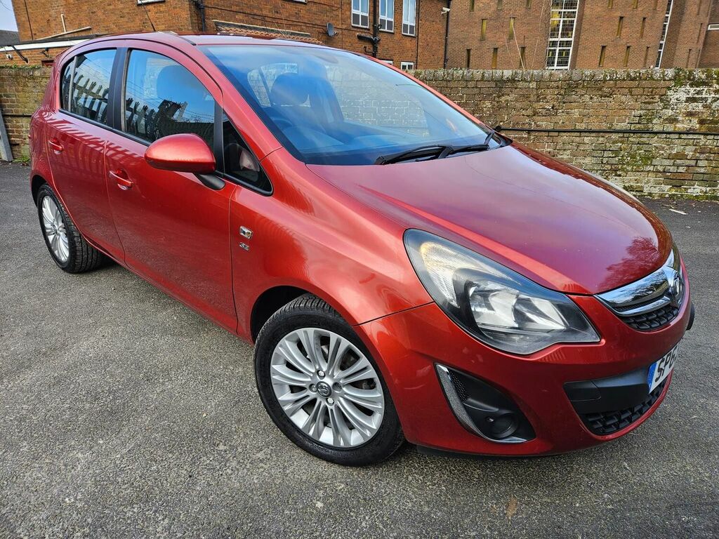 Compare Vauxhall Corsa Hatchback 1.4 SP63PHJ Red