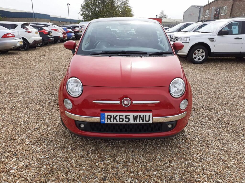 Compare Fiat 500 Hatchback 1.2 Eco Lounge Euro 6 Ss 201565 RK65WNU Red