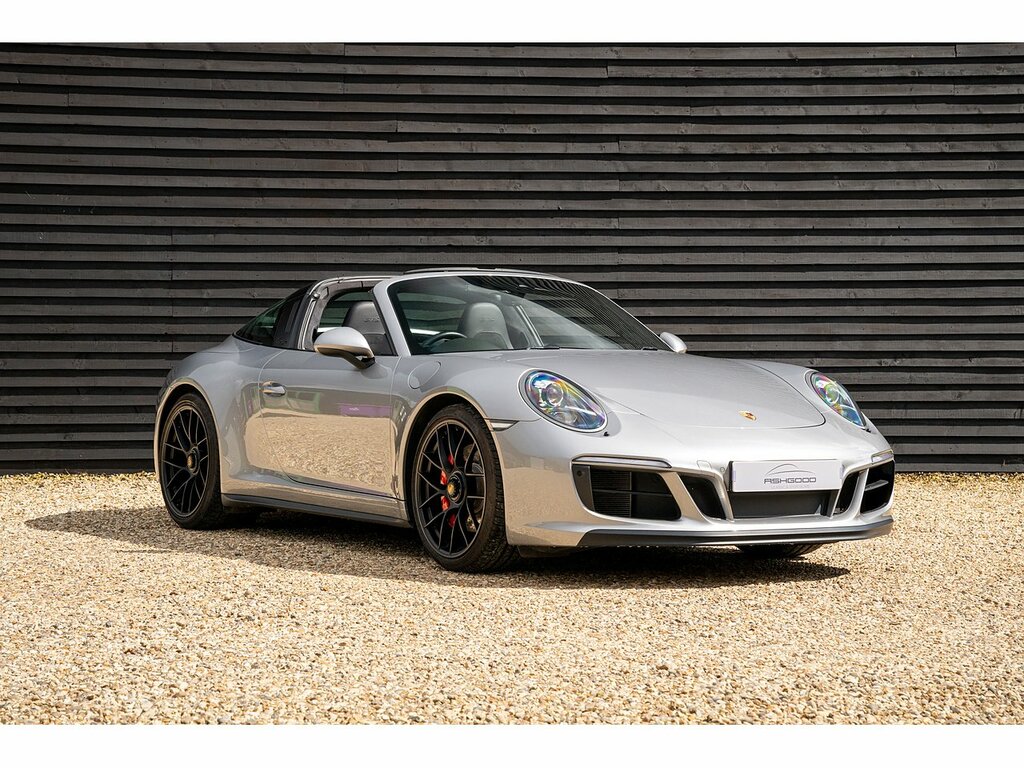 Compare Porsche 911 Targa 4 Gts Pdk RX67TVK Silver