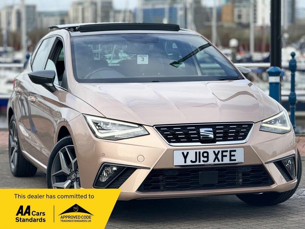 Compare Seat Ibiza Hatchback YJ19XFE Gold