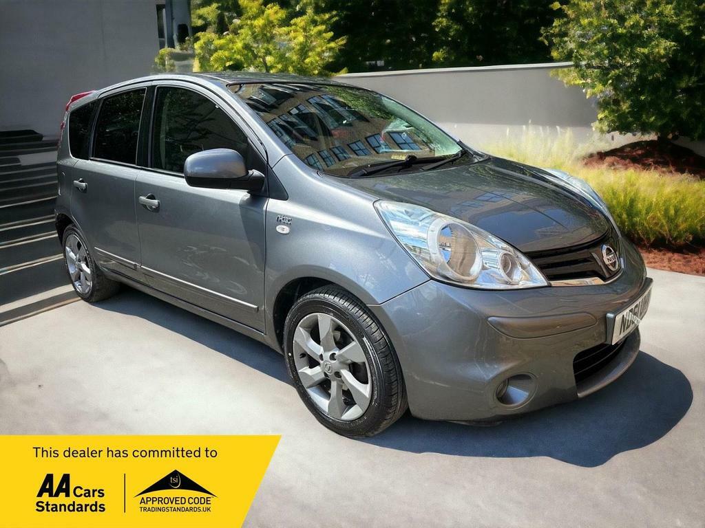 Compare Nissan Note 1.6 16V N-tec Euro 5 ND61UHV Grey