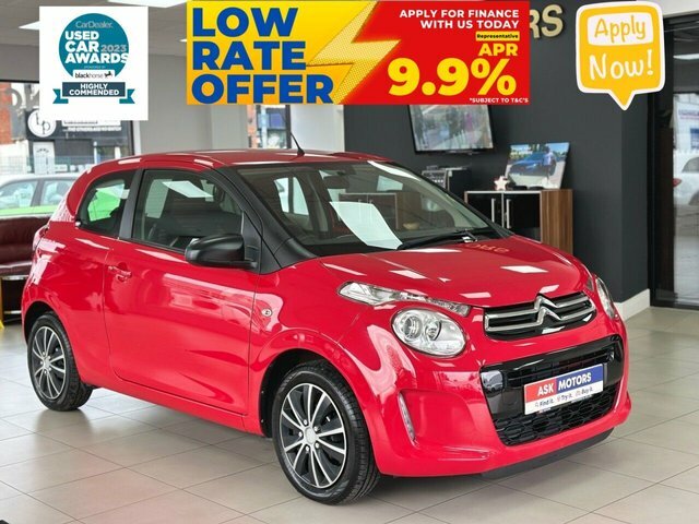 Compare Citroen C1 1.0 Feel 68 Bhp Coming Soon Appointment Only Pl LR17AMO Red