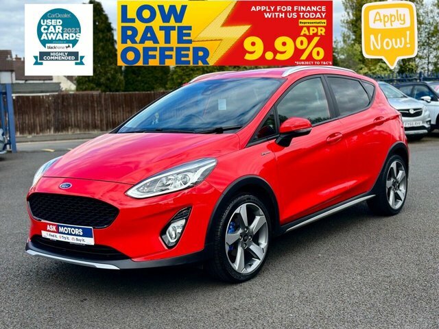 Compare Ford Fiesta 1.0 Active 1 99 Bhp Apple Carplay Android YM18ONV Red