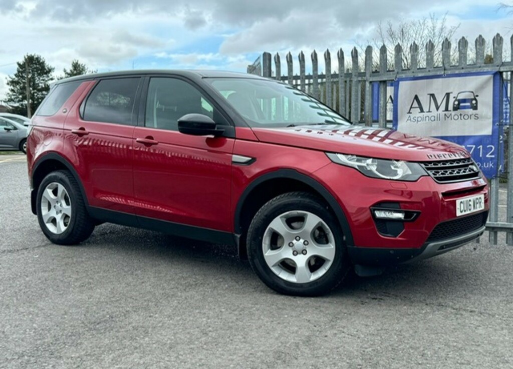 Land Rover Discovery Sport Sport Td4 Se Tech 4Wd 2.0 Fsh 3000 Of Fact Red #1