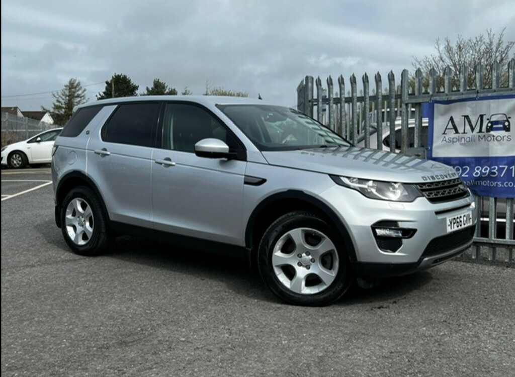 Compare Land Rover Discovery Sport Sport Td4 Se Tech 2.0 4Wd Bluetooth Clima YP66GVK Silver