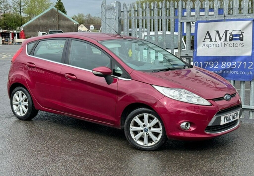 Compare Ford Fiesta Zetec 1.25 Bluetooth Air Con Good Histo YK10NEN Pink