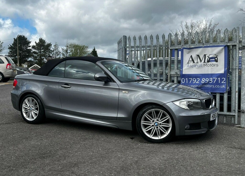 Compare BMW 1 Series 118I M Sport Convertible 2.0 Low Mileage HD61LMX Grey