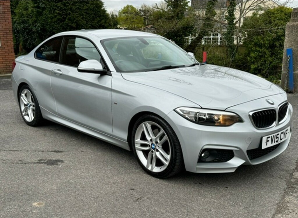 BMW 2 Series Gran Coupe 225D M Sport 2.0 Coupe Low Mileage Air Con Silver #1