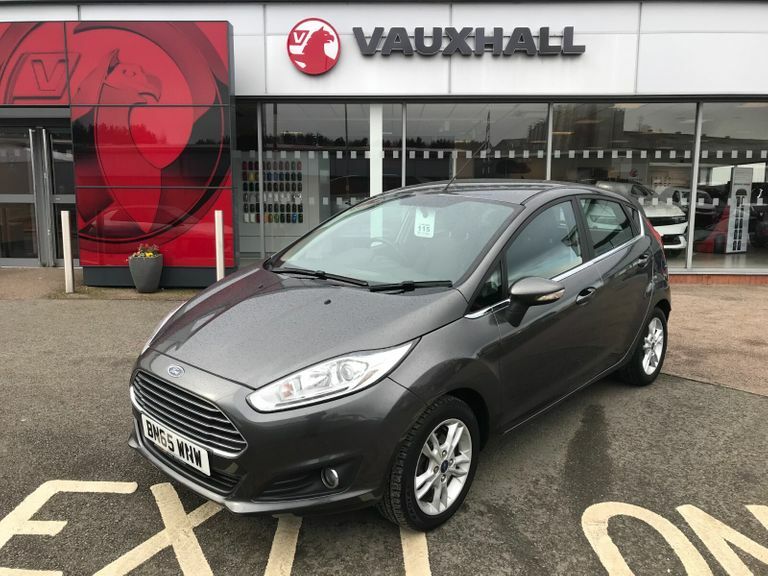 Compare Ford Fiesta Zetec 1.0T Ecoboost 100Ps BN65WNW Grey