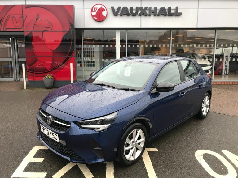 Compare Vauxhall Corsa Se Premium 1.2T 100Ps FP70YSC Blue